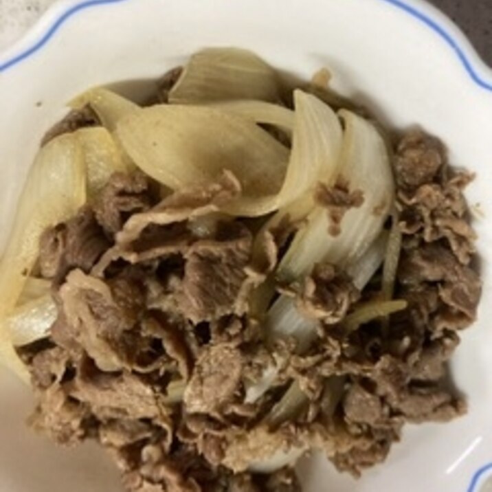 お弁当にも★牛肉と玉ねぎの甘辛煮　しぐれ煮